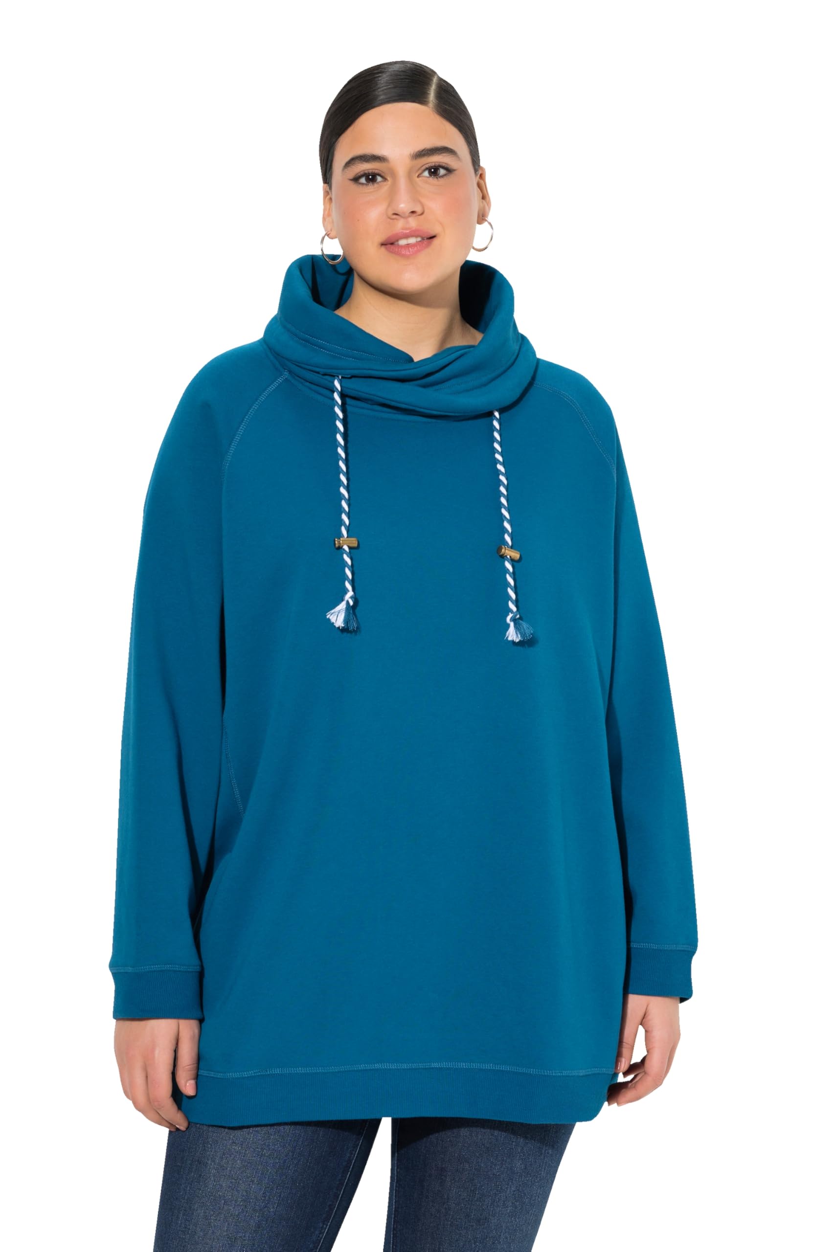 Ulla Popken Damen Langarm-Shirt T-Shirts