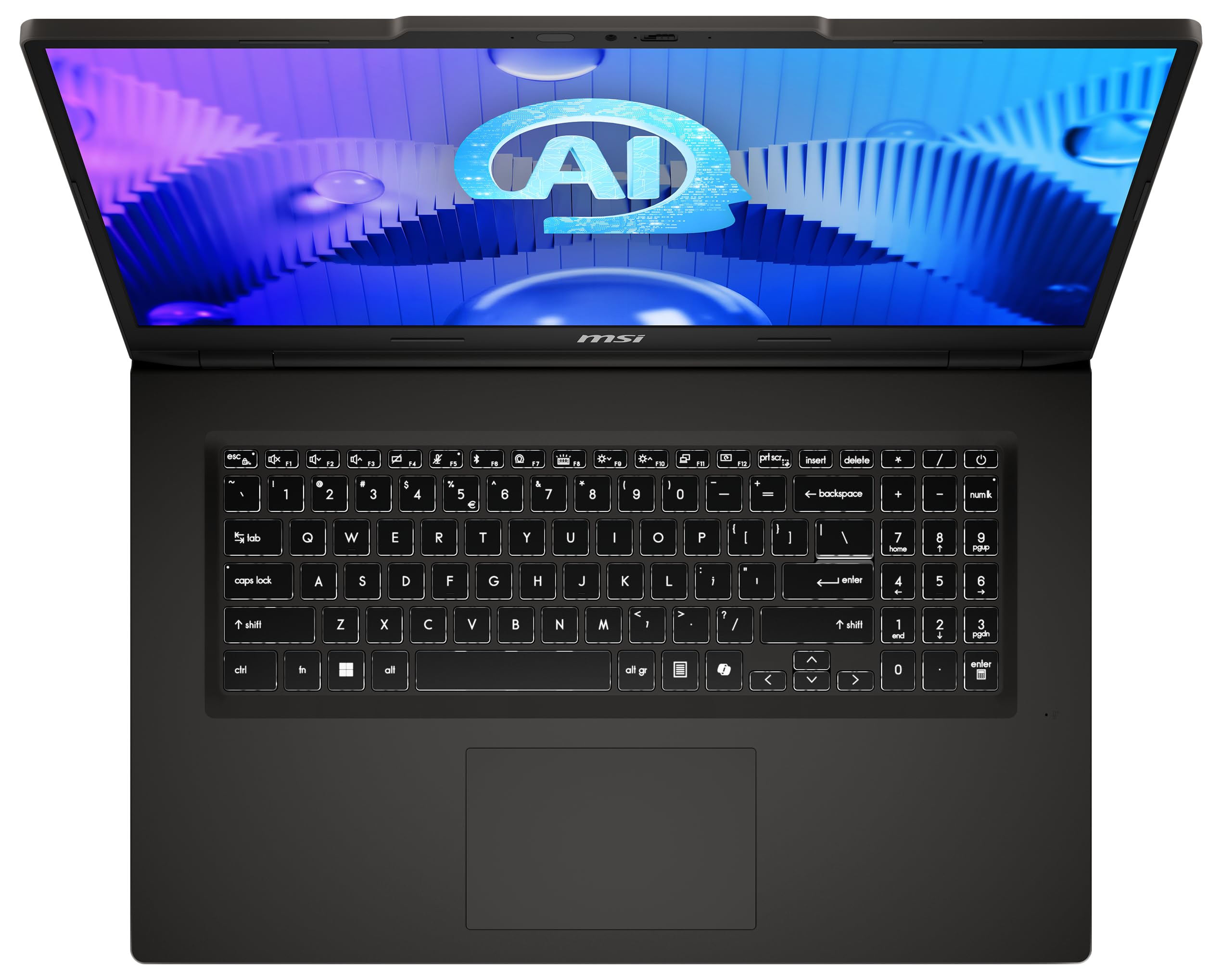 MSI VenturePro A17 AI+, ordenador portátil empresarial, procesador AMD Ryzen™ AI 7 350, pantalla Full HD de 17,3", gráficos NVIDIA® GeForce RTX™ 5060, 16 GB de RAM, SSD de 512 GB, Windows 11 Home