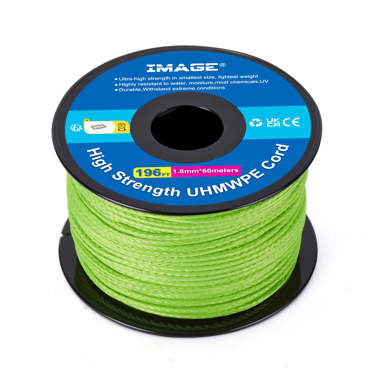 Amazon.com: IMAGE Kevlar Cord196ft UHMWPE Braided Throw Line Nylon