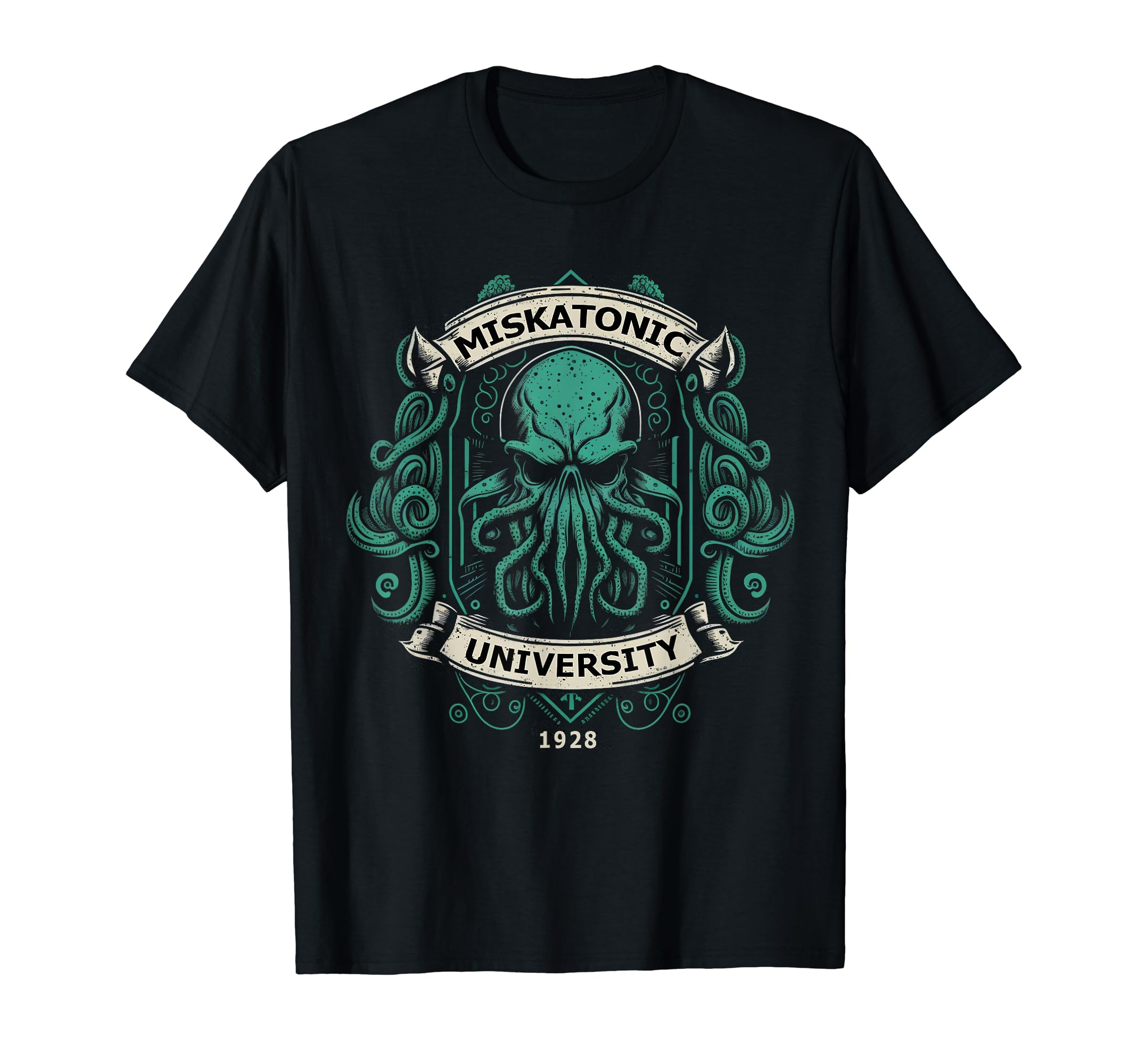 TEE SAMURAI - Monster's Cryptozoology & CryptidsCthulhu Miskatonic University T-Shirt