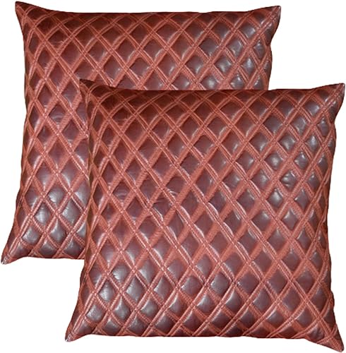 Miniatura 7 de Funda de almohada de piel de cordero  Funda decorativa para cojín de sofá  Fundas decorativas para sala de estar y dormitorio, 16 x 16 pulgadas,