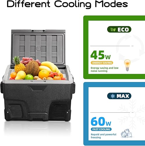 Miniatura 4 de Alpicool IR42 - Refrigerador portátil de 12 voltios para automóvil, 42 cuartos de galón, congelador de enfriamiento rápido para pesca, campamento,