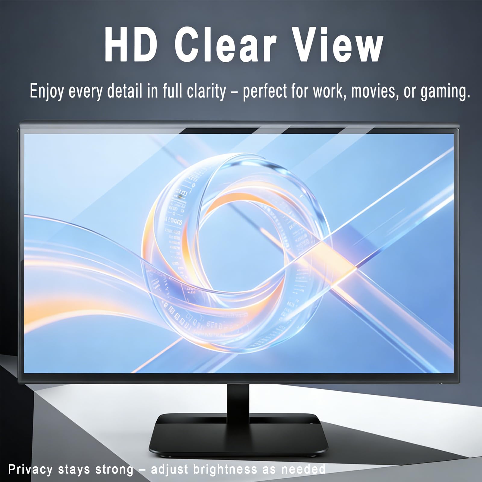 Filtro privacy da appendere per iMac 24" 16:9 widescreen monitor del computer, anti-peep e blocco della luce blu, schermo privacy ± 30°, protezione degli occhi per ufficio e sicurezza dati