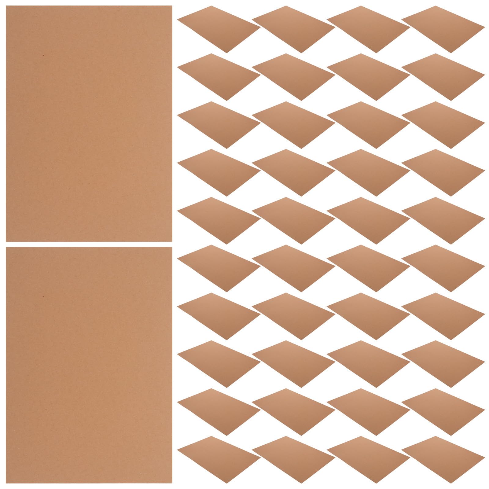 Zerodeko 120 Hojas Papel Kraft A4 Color Caqui para Manualidades, Compatible Múltiples Bolígrafos, Cartulina Gruesa Adecuado para Proyectos Creativos y Escolares