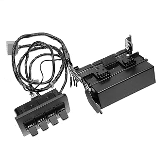 in-Dash Upfitter Auxiliary Cluster Regulator Switch Wire Harness Wiring Jumper Kit for Ford F250 F350 F450 F550 2011-2016 Replace AL3Z13D730AA BC3Z14A303B
