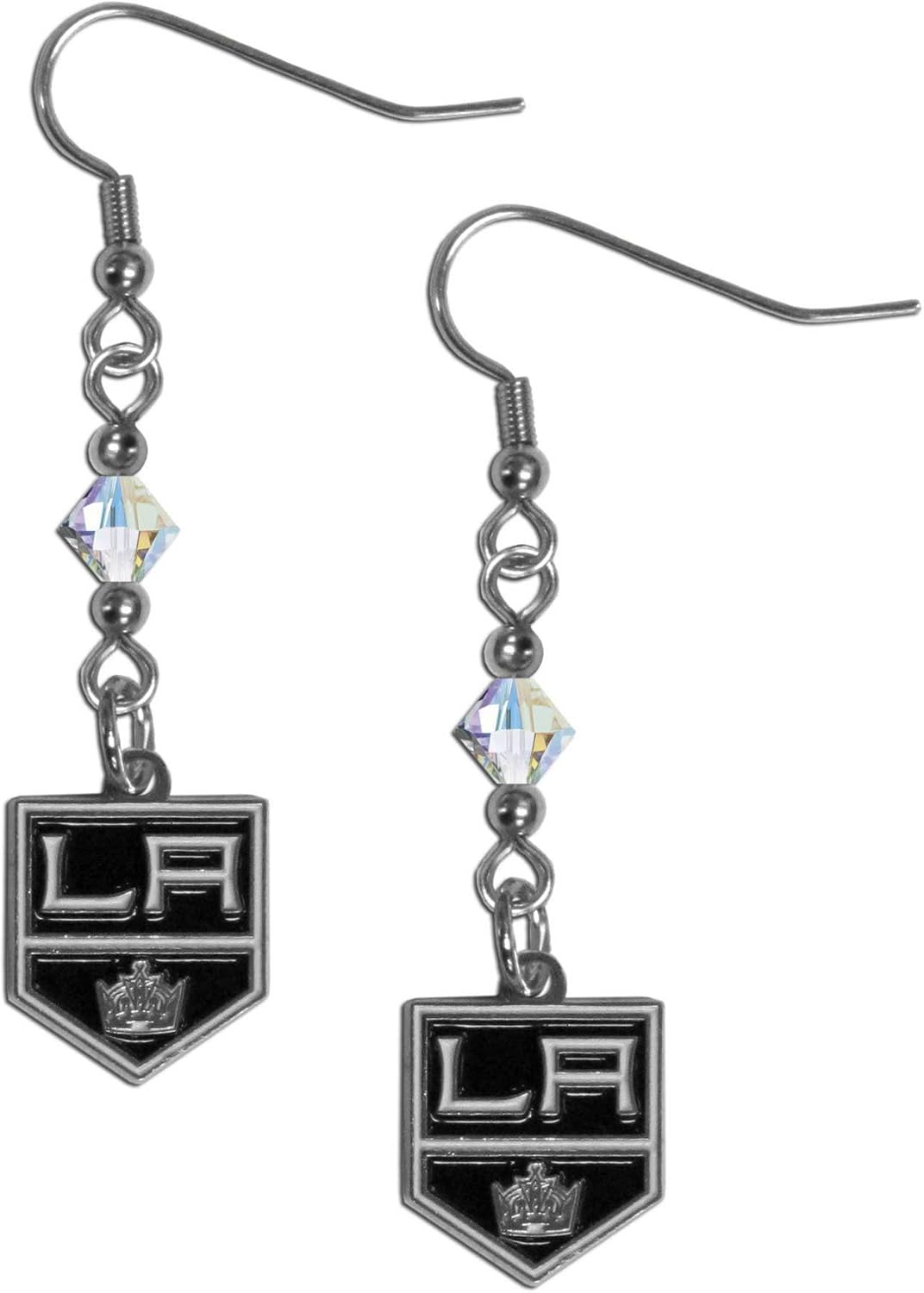 Siskiyou Sports NHL Crystal Dangle Earrings