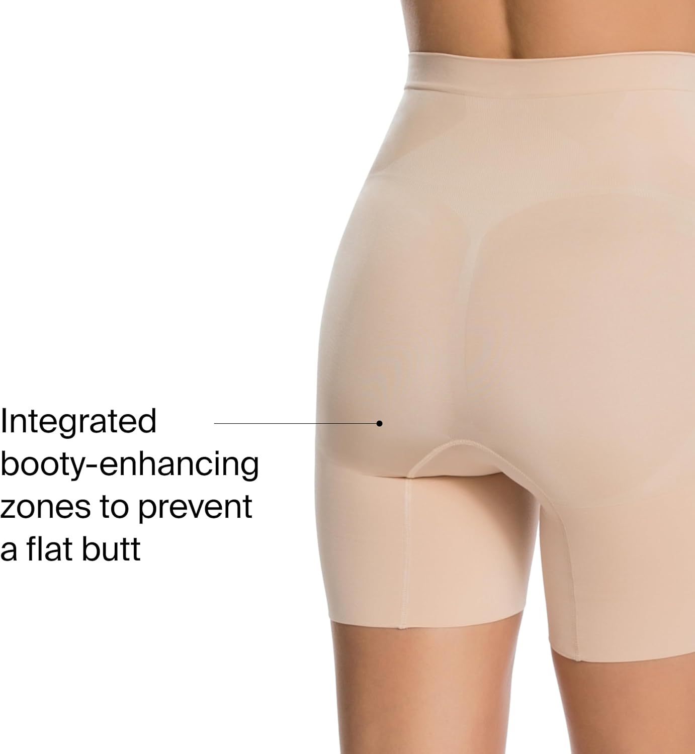 Size Medium SPANXsculpt OnCore Mid-Thigh Short - Powerful Sculpting Body Shaper - Level 4 Compression - Comfortable Shapewear for Women