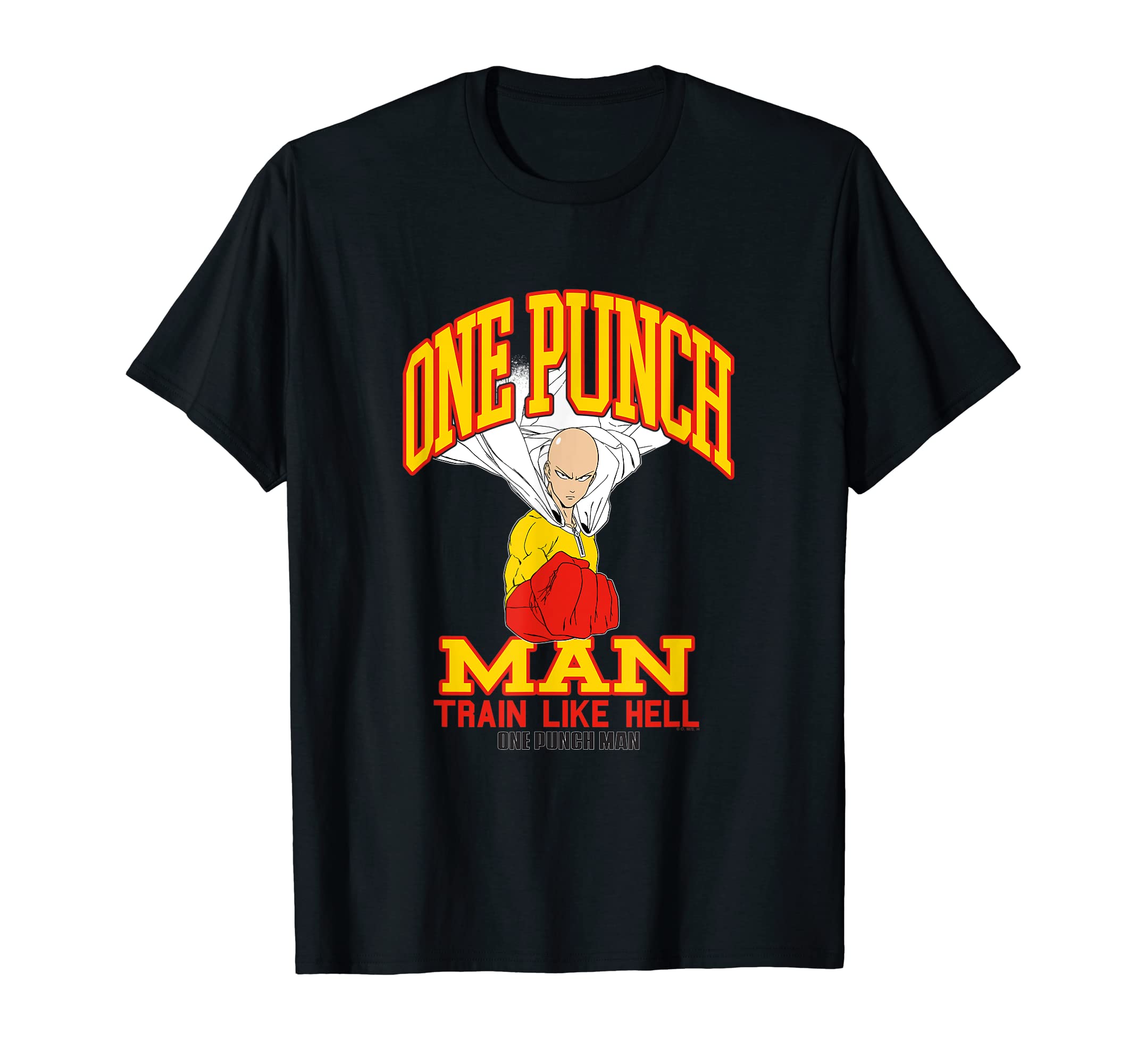 One Punch Man Saitama Train Like Hell T-Shirt