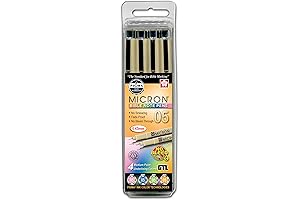 G.T. Luscombe Company, Inc. Pigma Micron 05 Medium Point Bible Note Pen Kit