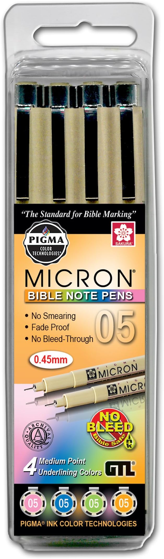 Amazon.com : G.T. Luscombe Company, Inc. Pigma Micron 05 Medium Point ...