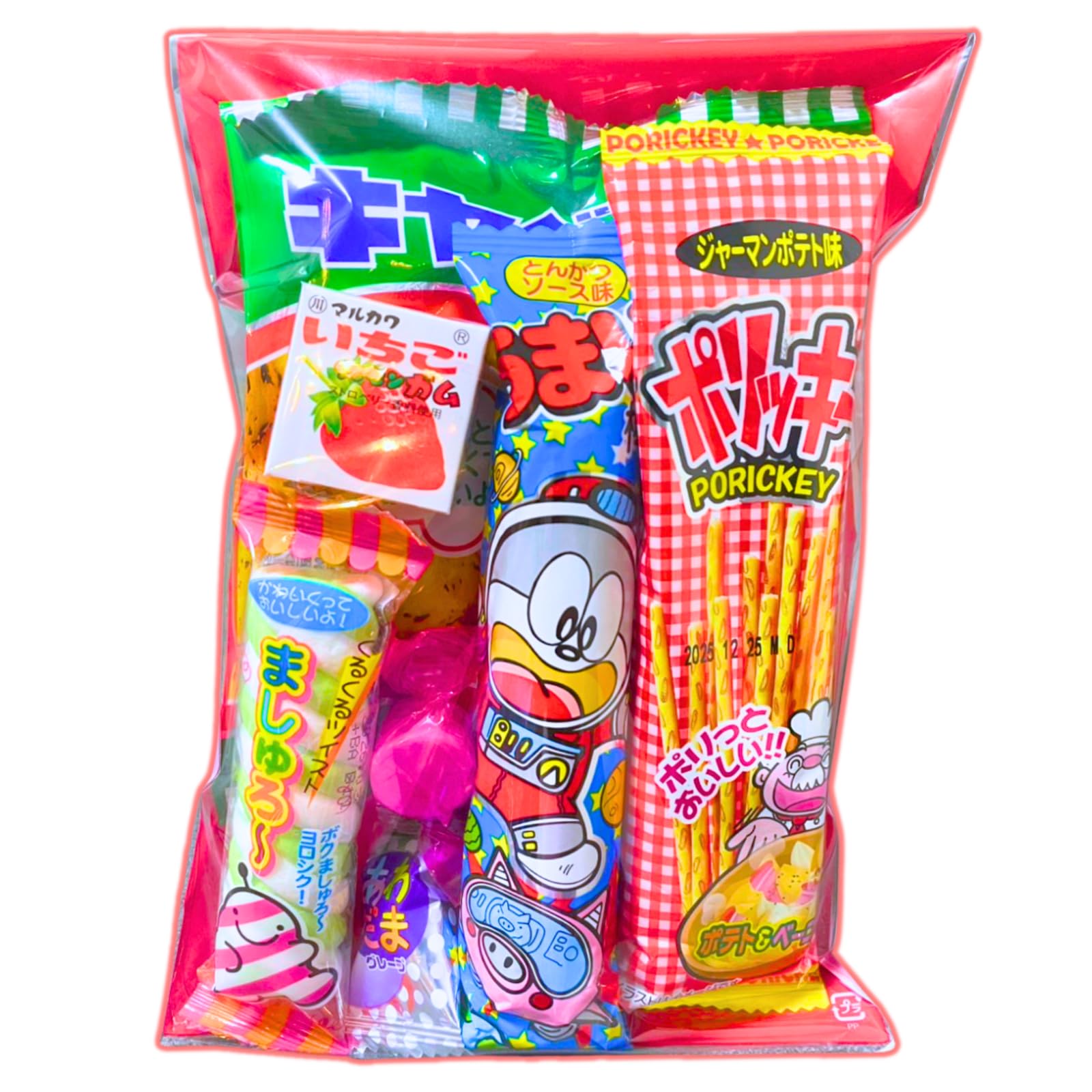 Amazon.co.jp: 駄菓子 お菓子 詰め合わせ 7点入り 小分け 袋詰め