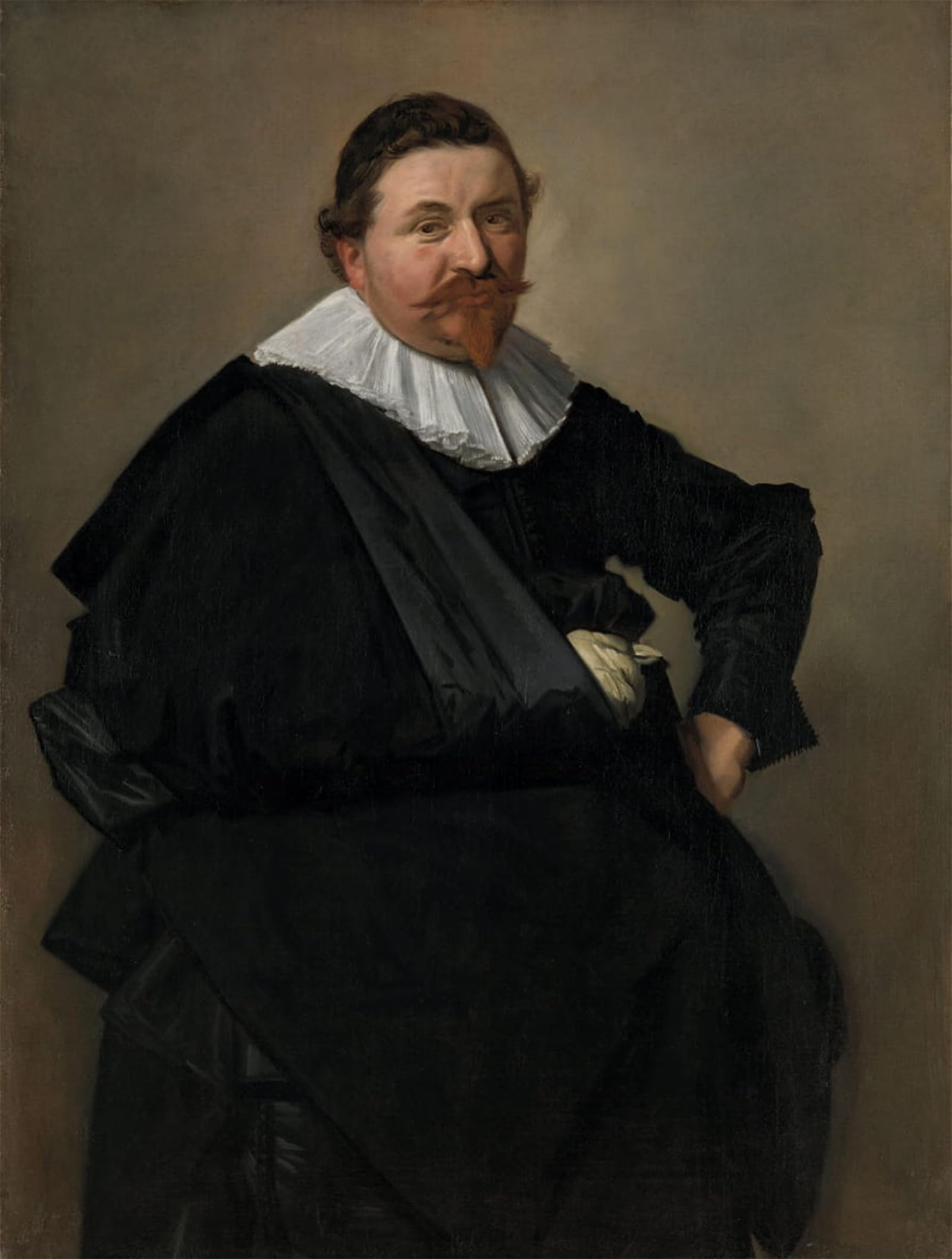 SERENDIPITP Abstract Painting Mural Print Picture Wall Decor Painting Meisterdrucke by Frans Hals Vintage Wall Artwork for Home Decor 60x90cm
