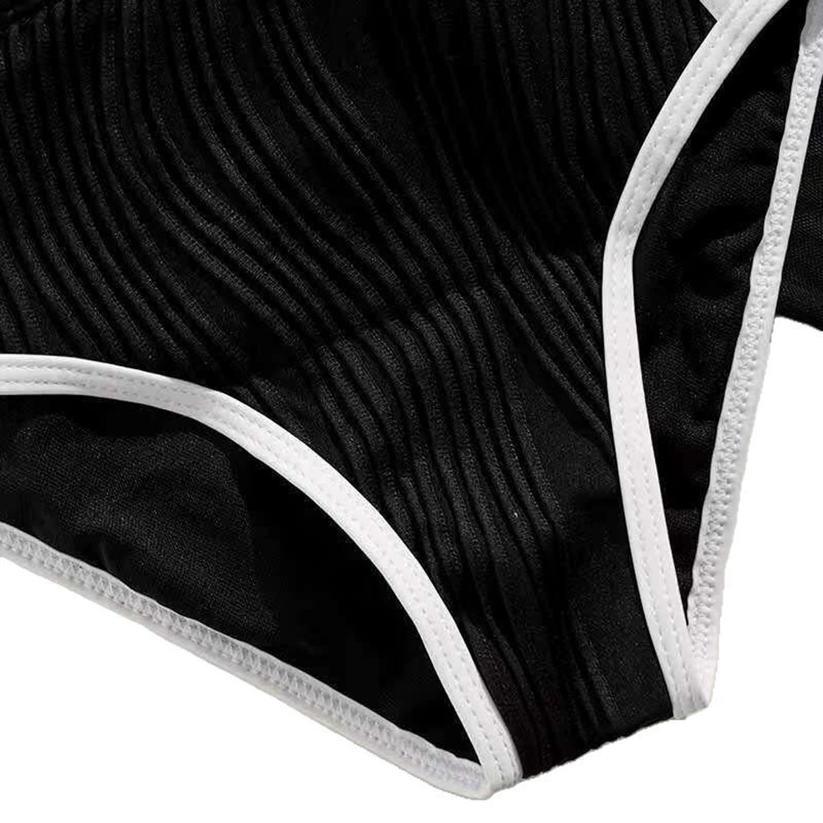 Generisch Bikini para adolescentes y niñas, traje de baño de dos piezas para niñas, tankini monocolor con protector de sarga y bañador a juego para playa y piscina en verano
