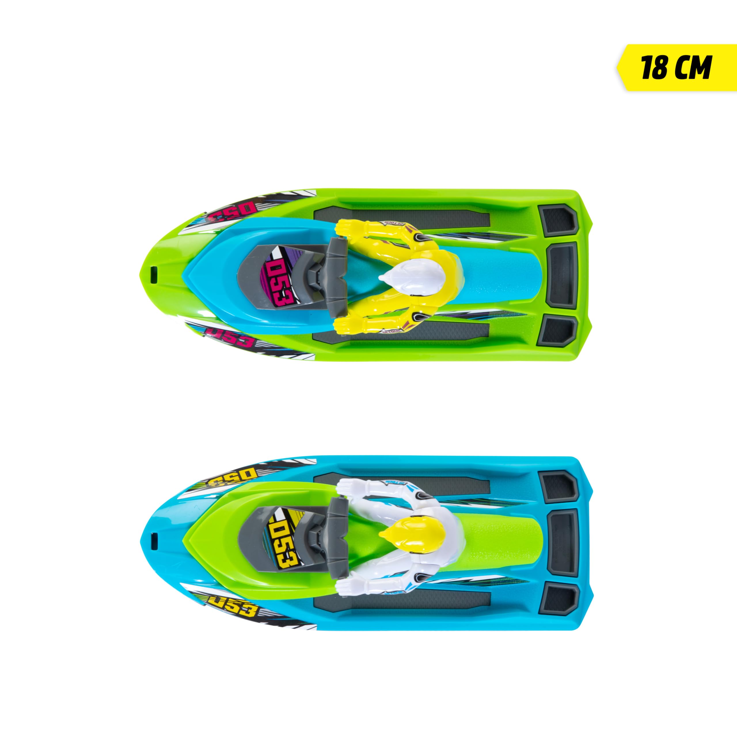 Dickie Toys Jetski Racer, selezione casuale tra 1 di 2 diversi jet ski