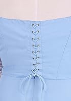 Vista 5 de La Bella y la Bestia - Vestido de disfraz azul de Belle