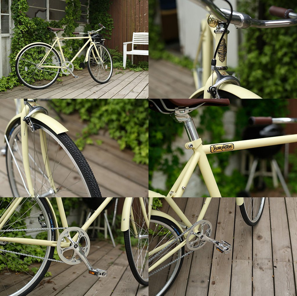 Amazon | 【 BURLINGTON BICYCLE 1S 700C@44280 】 バーリントン