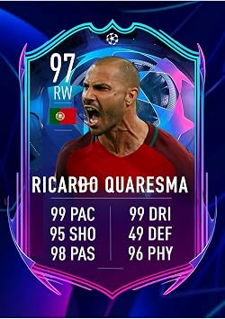 512 STORE Ricardo Quaresma Fut Card Poster 20X30, 4898945464