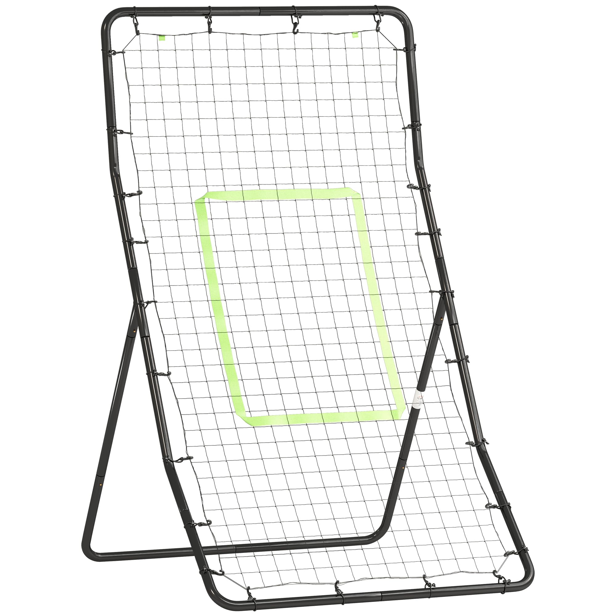 Homcom Rebounder Net Target Ball Kickback Baseball Training Equipment Play