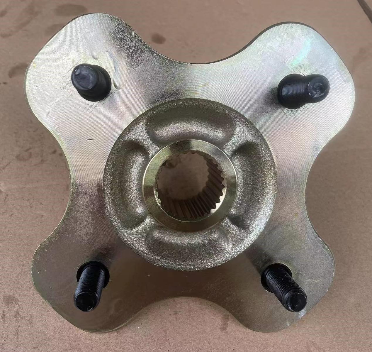 SHULY Rear Axle Wheel Hub 5KM-25311-10-00 Replacement for 2002-2008 YAMAHA Grizzly 660 YFM660 ATV