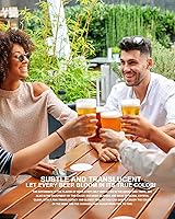 Vista 6 de Vasos de pinta, vasos de cerveza británica de 20 onzas, vasos de cerveza artesanales clásicos, vasos de cerveza de alta calidad, vasos de cerveza