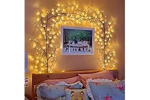 144 LED Lighted Artificial Vines for Home Decor: Illuminating Your Walls with Nature's Charm