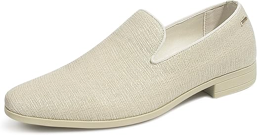 UUBARIS Mens Dress Loafers Tuxedo Suit Slip on Shoes