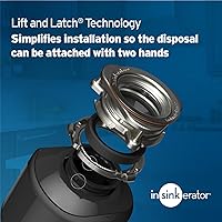 Vista 4 de Basurero InSinkErator con cable de alimentación, 1/2 hp.