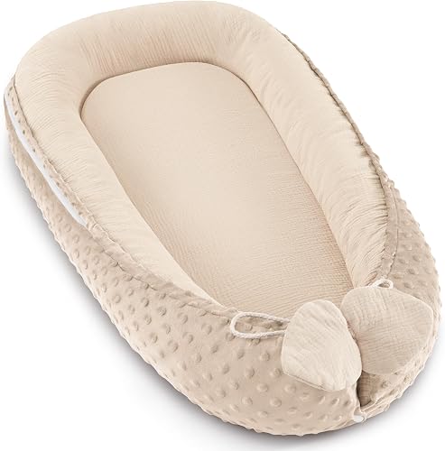 bearmoss Baby Réducteur de Lit Bébé 90x50cm en Minky Poly…