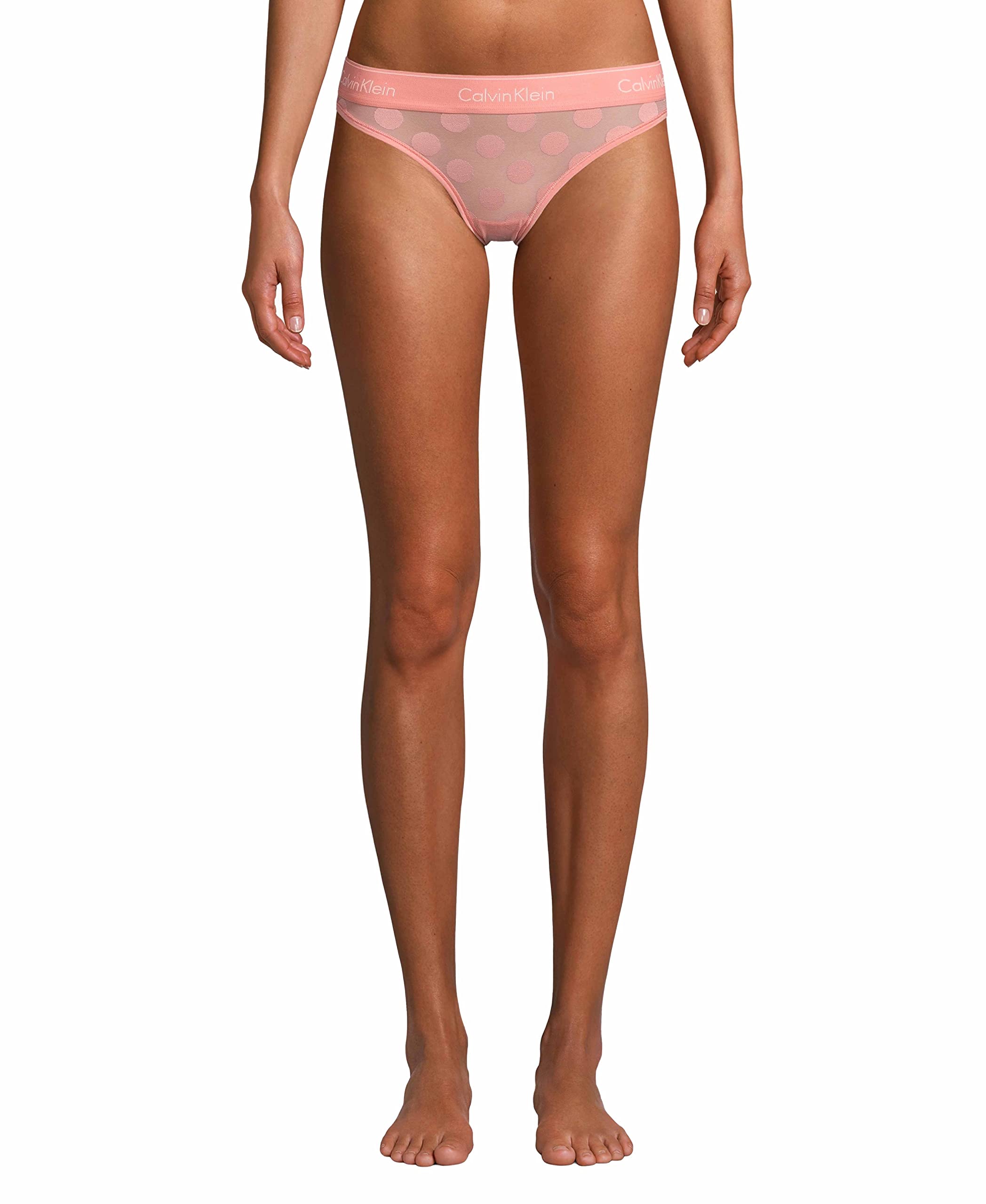 Calvin Klein Braguitas de algodón para Mujer elástico Visible, artículo QD3637E
