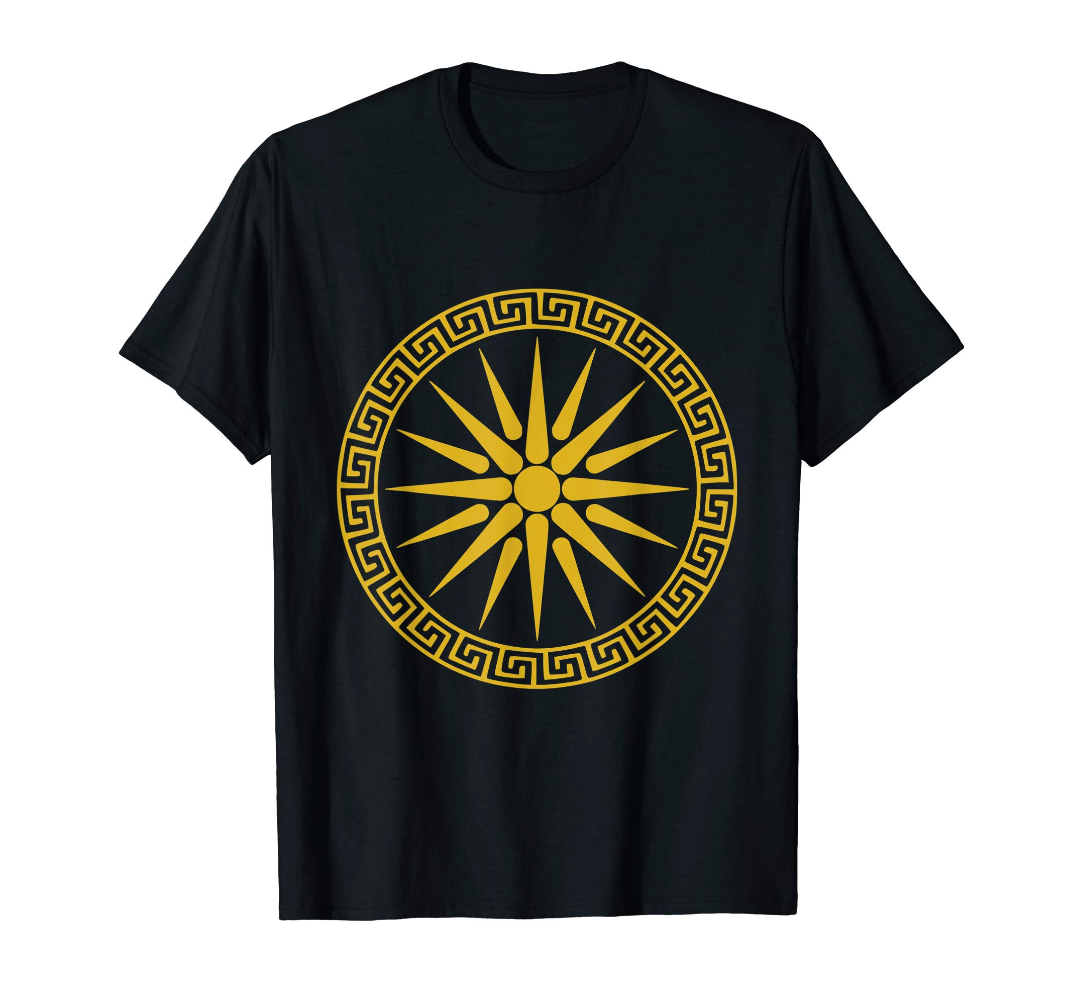Hellenic PrideVergina Sun Macedonian Star Argead Ancient Greek Pride T-Shirt