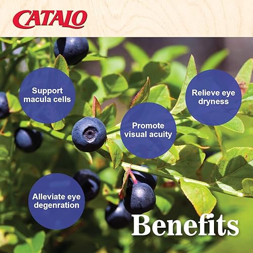 Miniatura 5 de Bilberry Eyebright Extract Gold - para la fatiga y la visión borrosa - Vitaminas oculares con arándano luteína y zeaxantina suplementos para