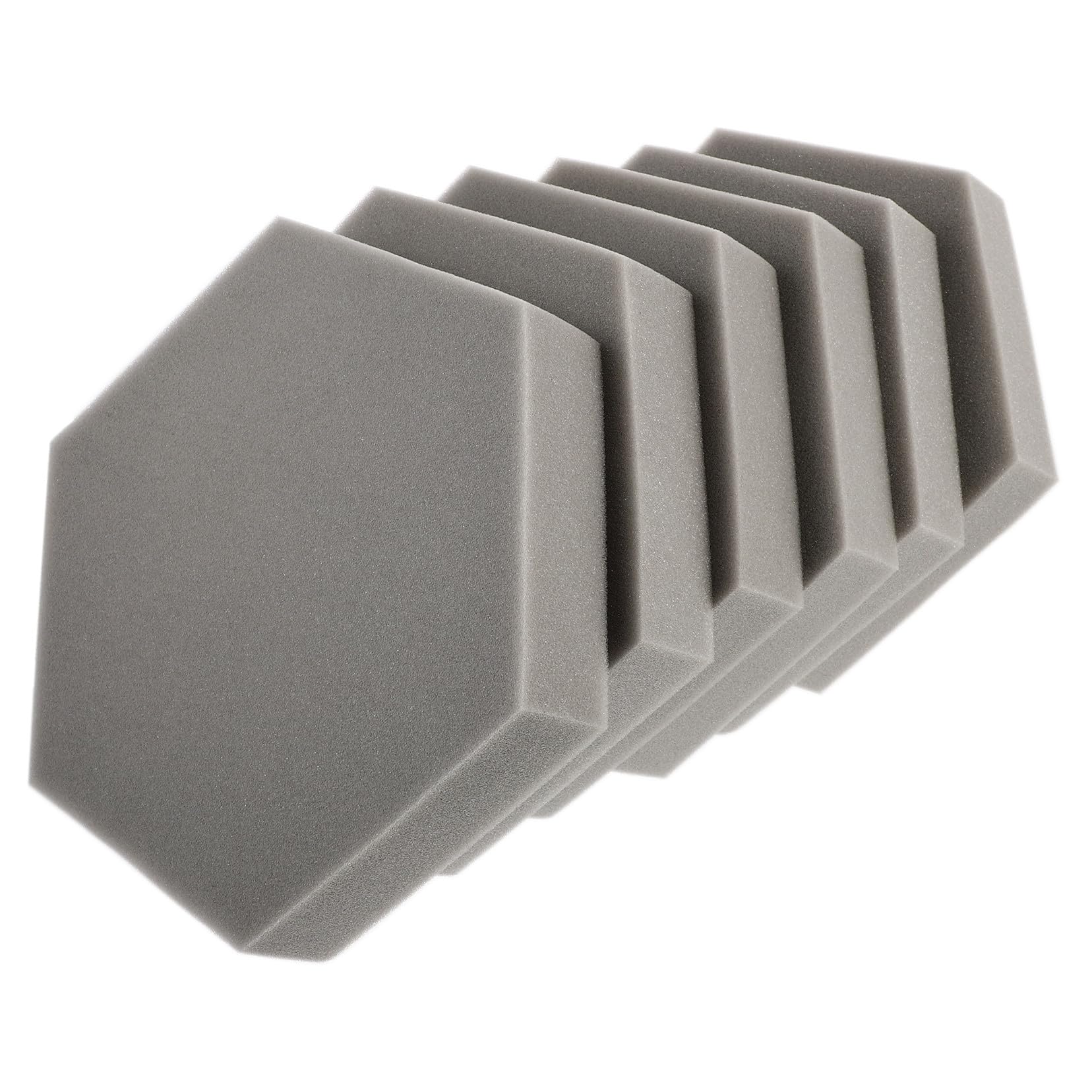 6pezzi Pannelli Acustici Esagonali Per Trattamento Sonoro Pannelli Fonoassorbenti Ignifughi Per Insonorizzazione Di Stanze Studi Di Registrazione e Home Theatre