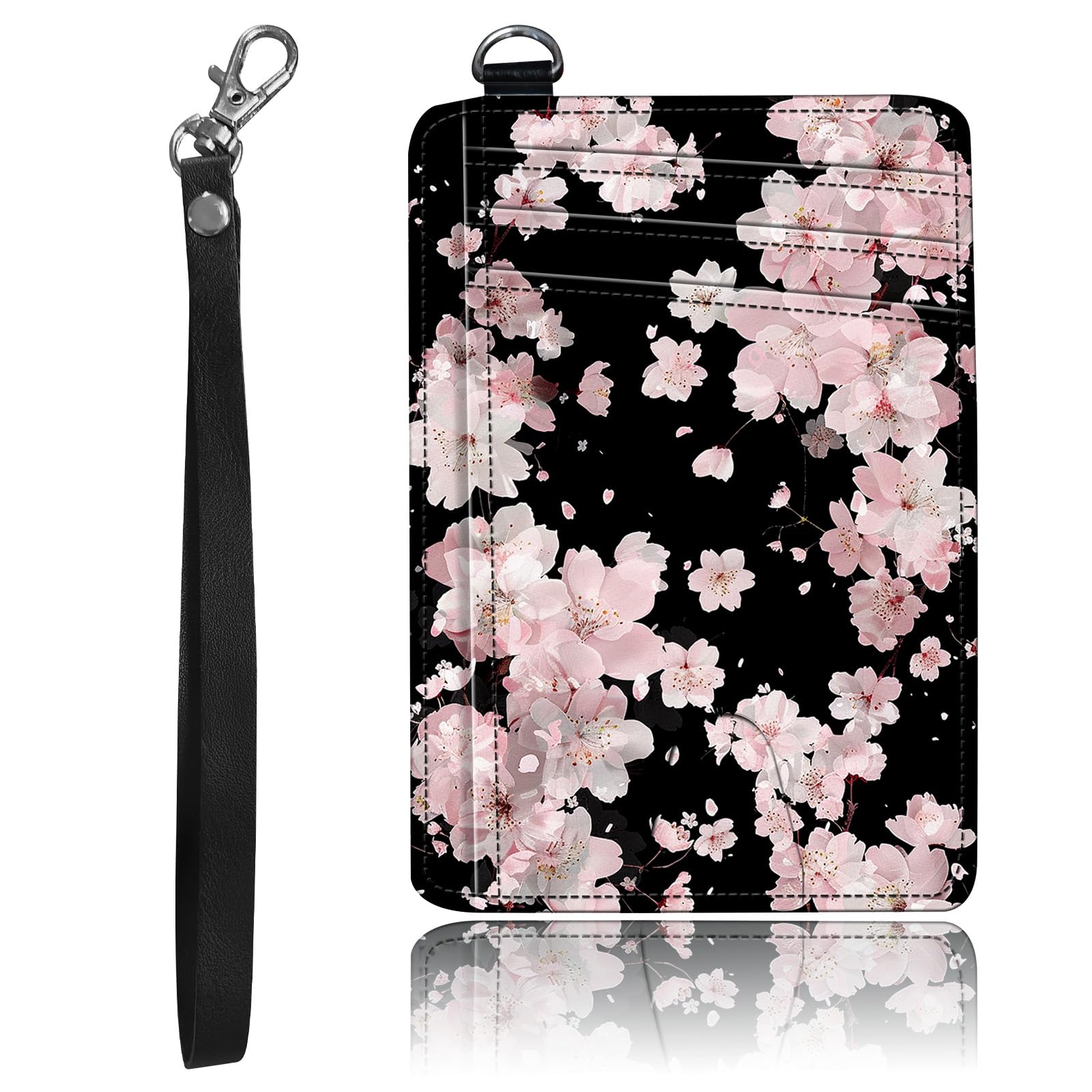 ACWDMKH Slim Minimalist Front Pocket Wallet,Credit Card Holder Wallet for Women Men,RFID Blocking Credit Card Holder Case Leather Cute Thin Small