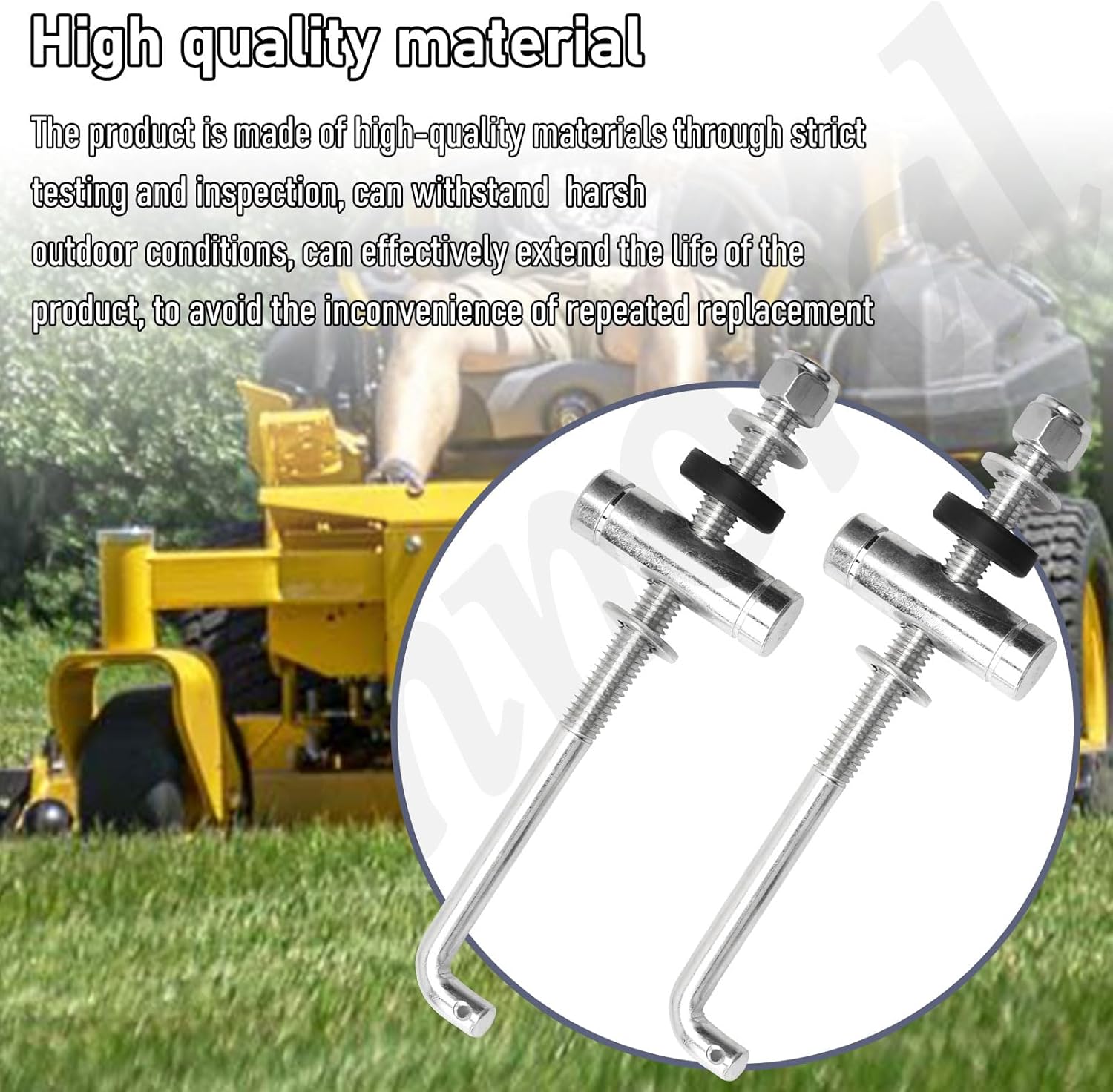 607912 Deck Lift Link Replacement Kit Compatible With Hustler Raptor Zero Raptor X, Raptor Xd Used On Older Raptor Sd 607093, 605114, 767954, 086660 Zero Turn Mowers
