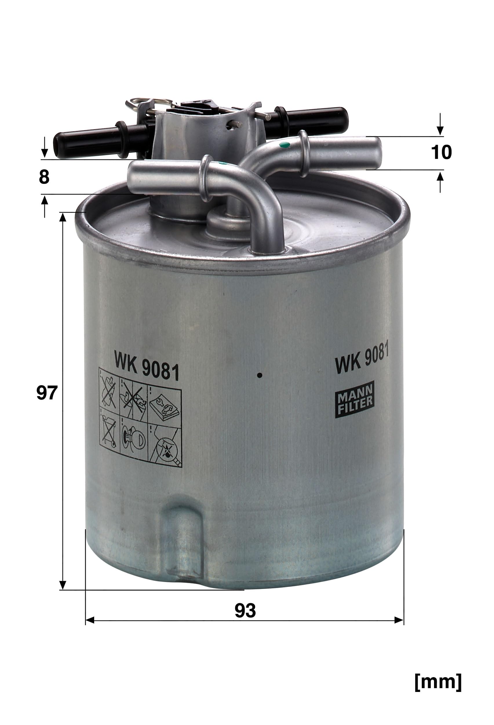 MANN-FILTER, WK 9081 Filtro carburante