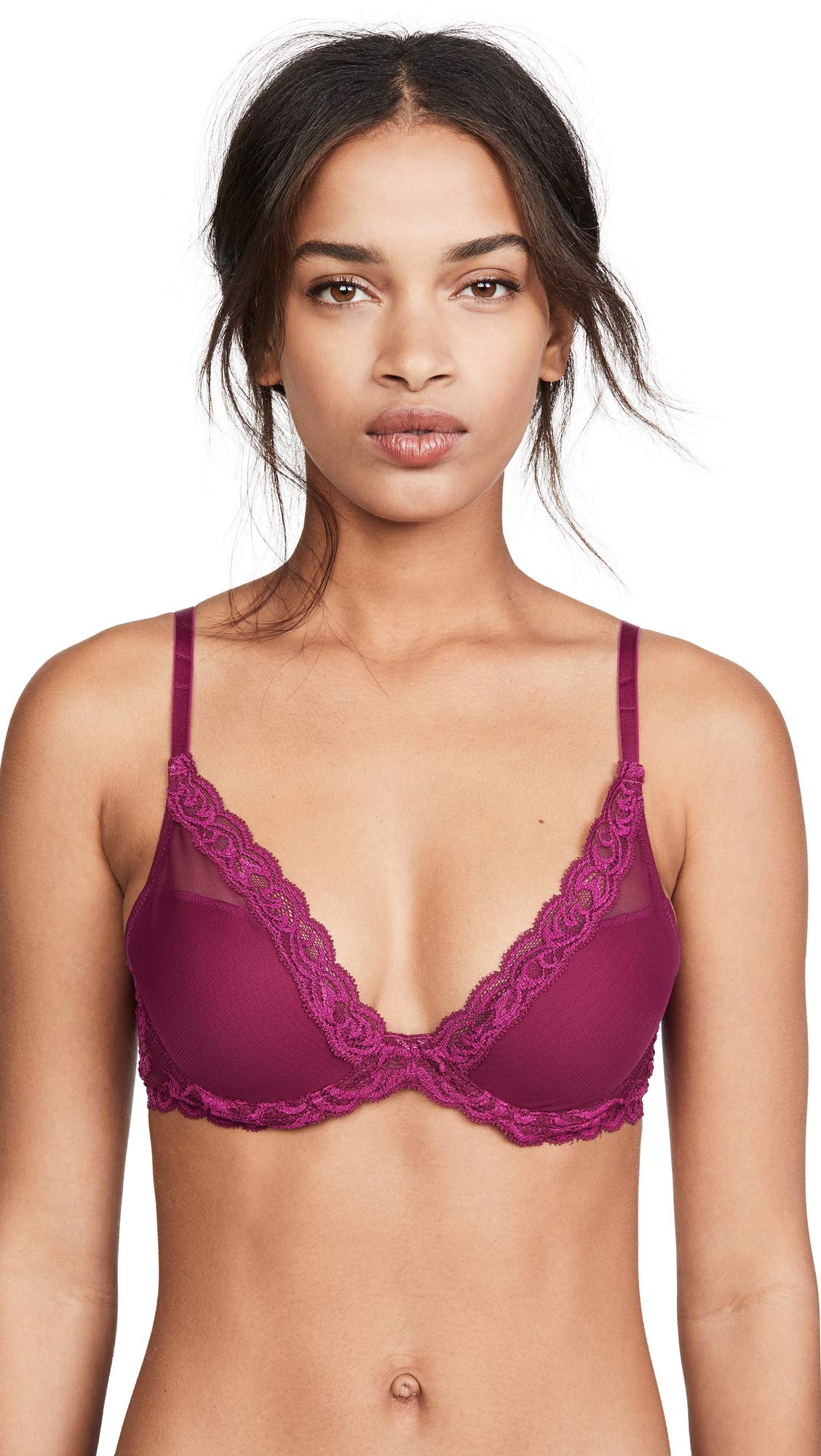 Natori Women Feathers Lace Plunge T-Shirt Bra — view 73