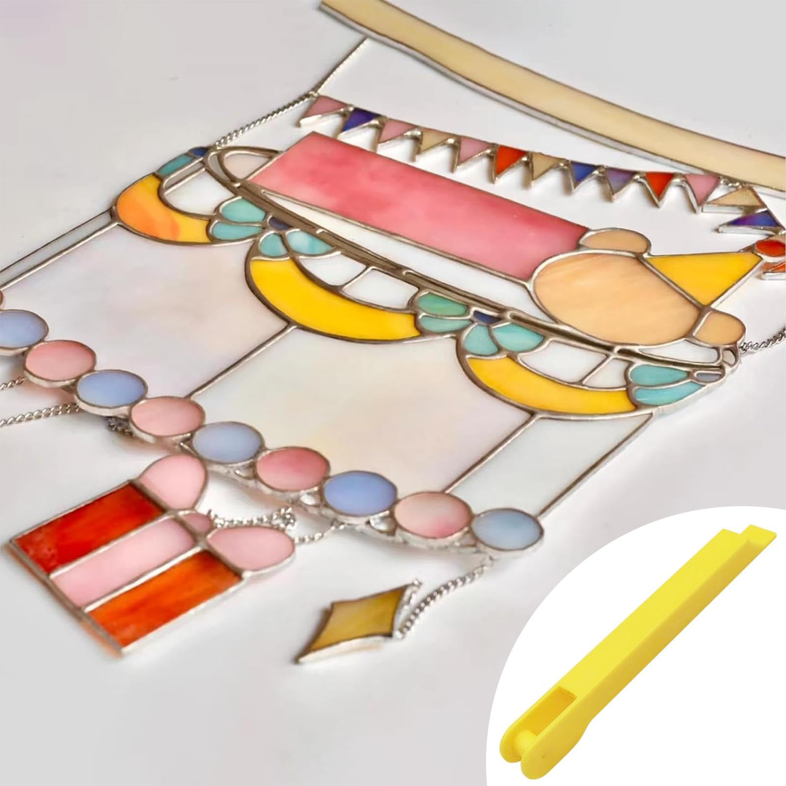 Outil De Dorure En Cuivre Pour Vitrail - Pince à Sertir En Feuille De Cuivre, Outil Portatif Pour Feuille De Vitrail Fait à La Main | Distributeur De