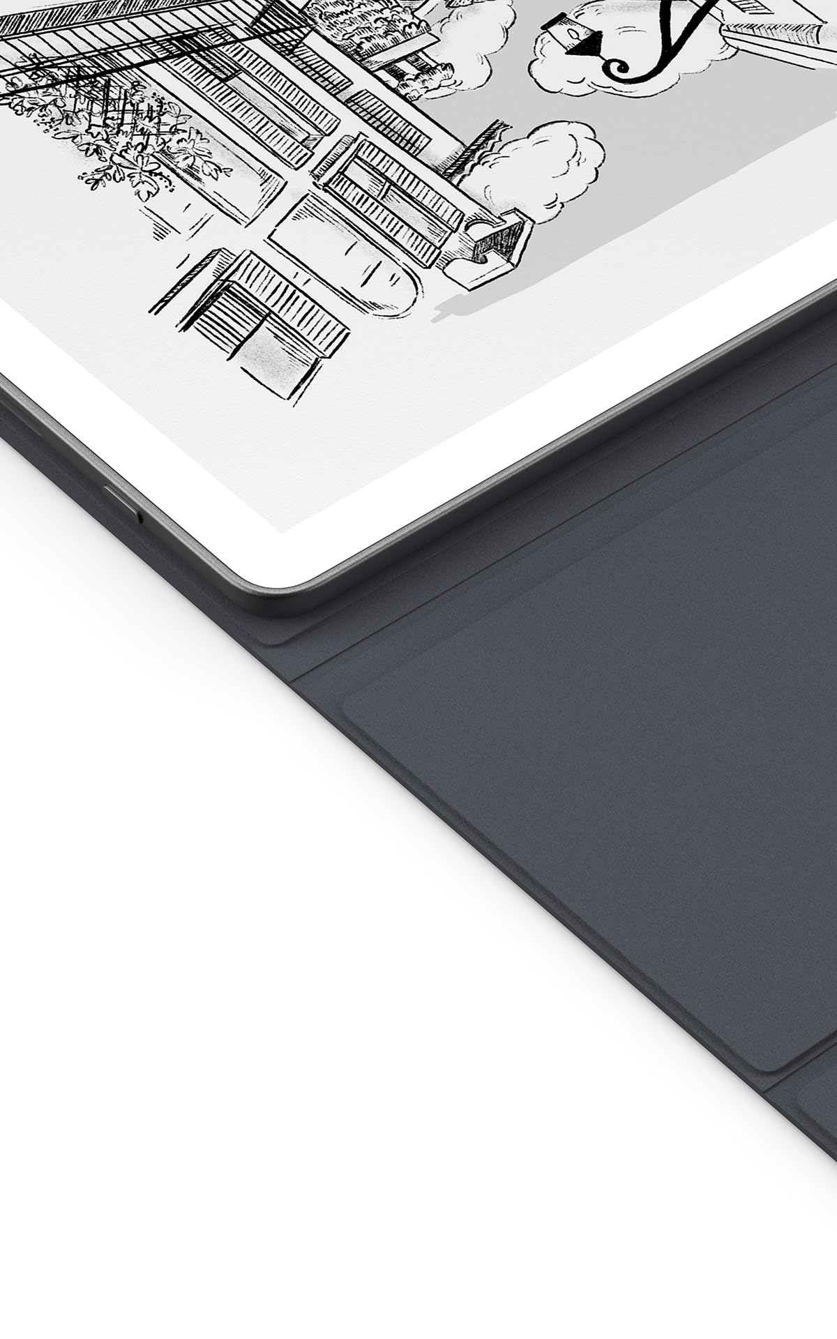 Nuova custodia per Amazon Kindle Scribe, con apertura a libro e aggancio magnetico, progettata per la sostenibilità, funzionale e protettiva | Materiali di origine vegetale