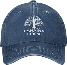 Pray for Lahaina hat Lahaina Strong hat for Women dad hat Adjustable Cap Navy Blue
