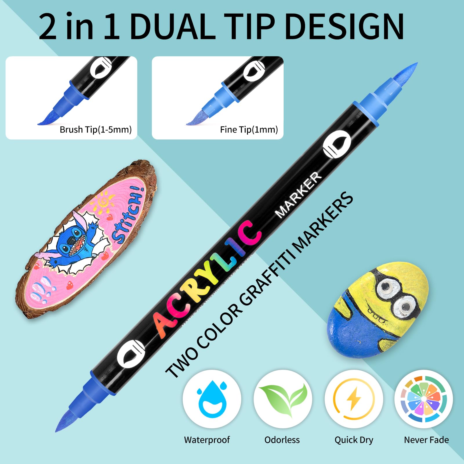 Valve Action® Paint Markers - vaps-pink valve action paint marker