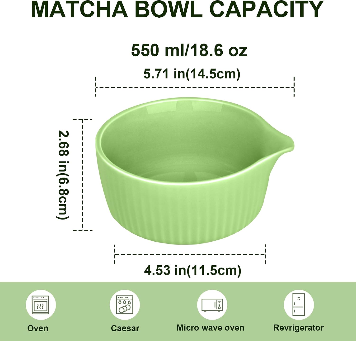 Matcha Whisk Set, 7pcs Ceramic Bowl Matcha Kit & Handcrafted Bamboo Chasen Includes Bowl, Whisk, Spoons, Holder, Sifter for Matcha Lovers, Gift Mother's Day, Birthday, Anniversary
