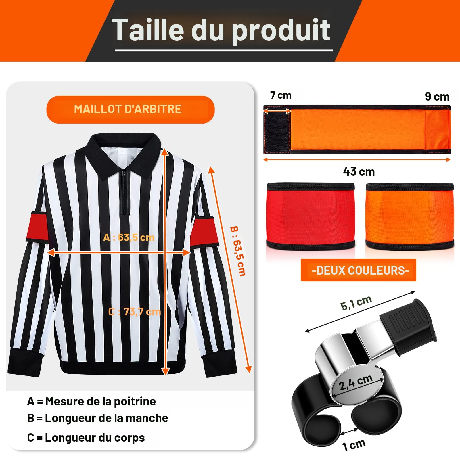 Chemise D'arbitre De Baseball Honig's - Rouge - Taille L Homme - Vintage Avec Sifflet