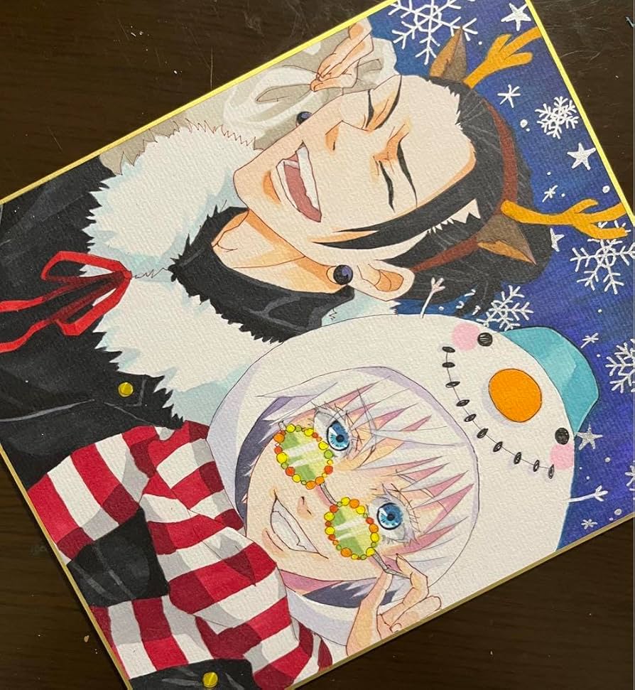 呪術廻戦　クリスマス　五条悟 呪術廻戦 クリスマス プリロール 2020 缶バッジ 五条悟 - メルカリ