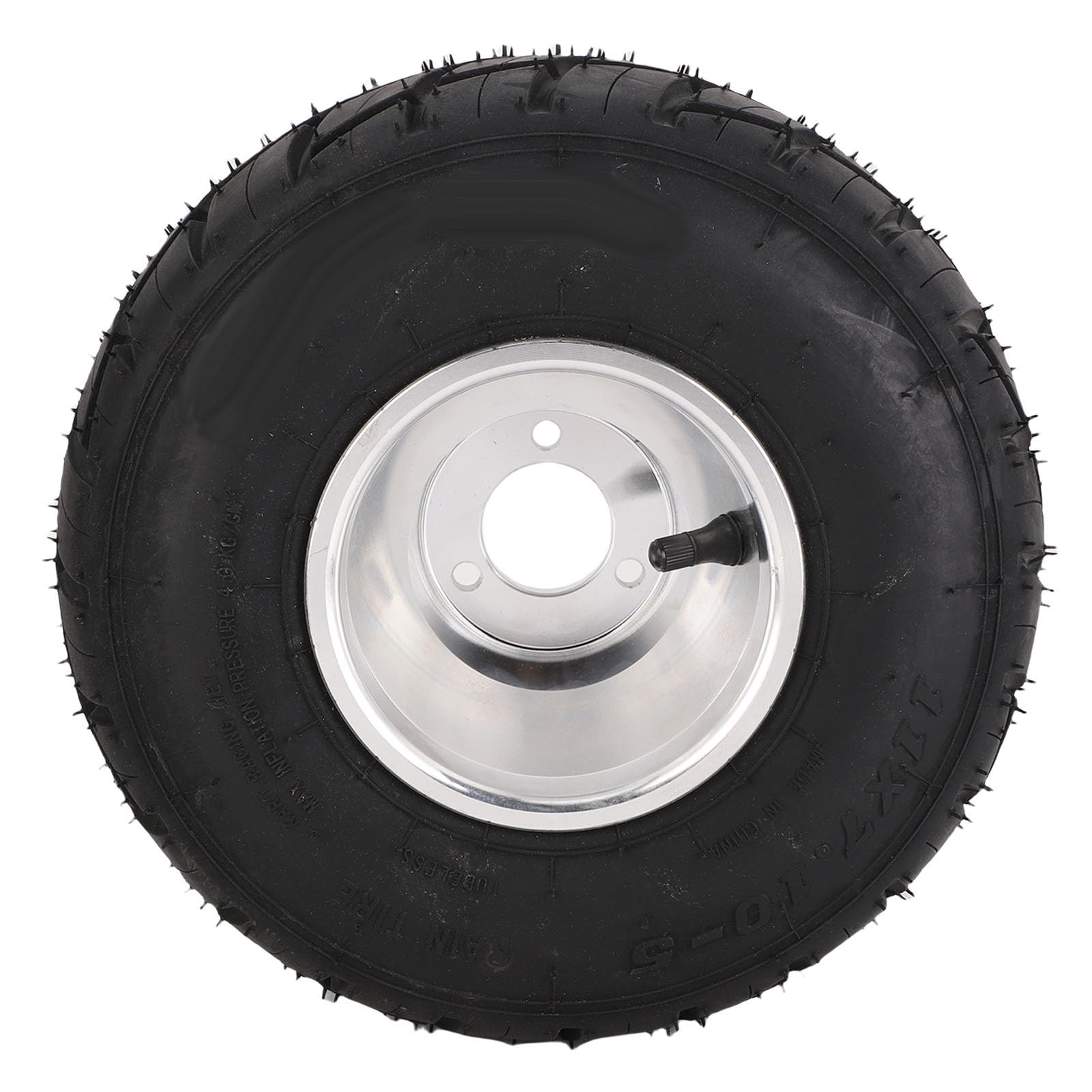 KIMISS 11x7.10-5 Go Kart Tire Aluminiumlegierung Hinterrad Rand Montage ATV UTV SXS Golfwagen