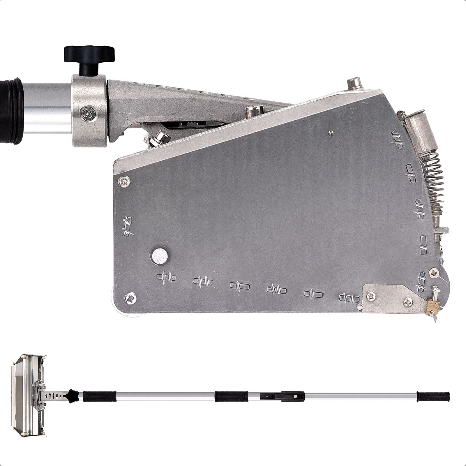 Werku WK602140, Dispensador-Aplicador Yeso, Calidad Profesional, Capacidad 2 Litros, Largo 980-1600 mm, Ancho 250 mm, Graduable 90º / 180º