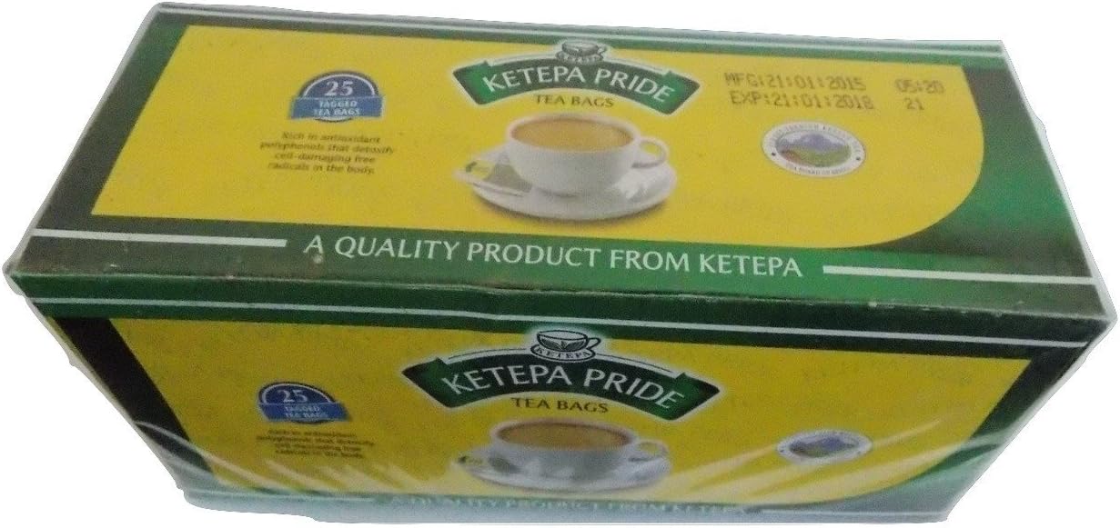 Ketepa Pride Handy Pack, 25 Tagged Teabags, 50g
