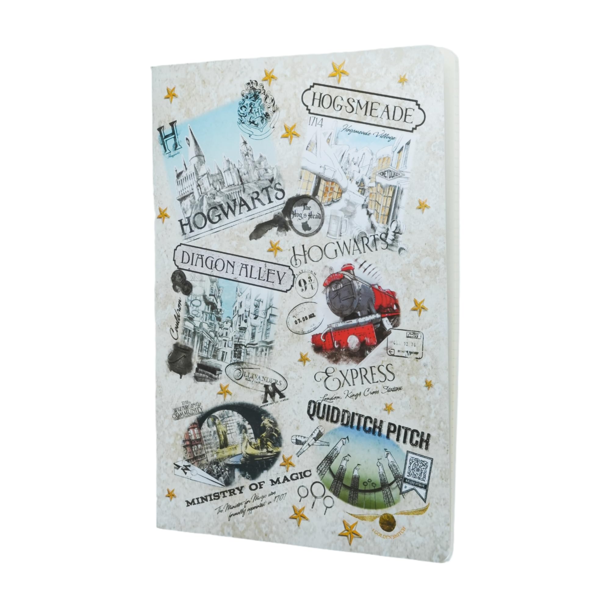 The Wizarding World (Harry Potter Collection) A5 Lined Cahier