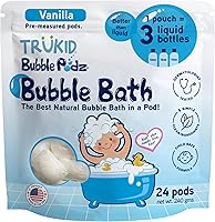 Vista 30 de TruKid Bubble Podz - Baño de burbujas para niños, niños pequeños y bebés, bomba de baño suave y refrescante sin lágrimas para piel sensible