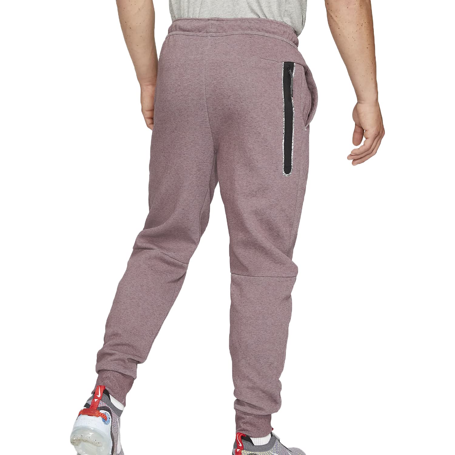 Nike Sportswear Tech Fleece Jogger Mens Pants Dark Wine/Heather Size-Small