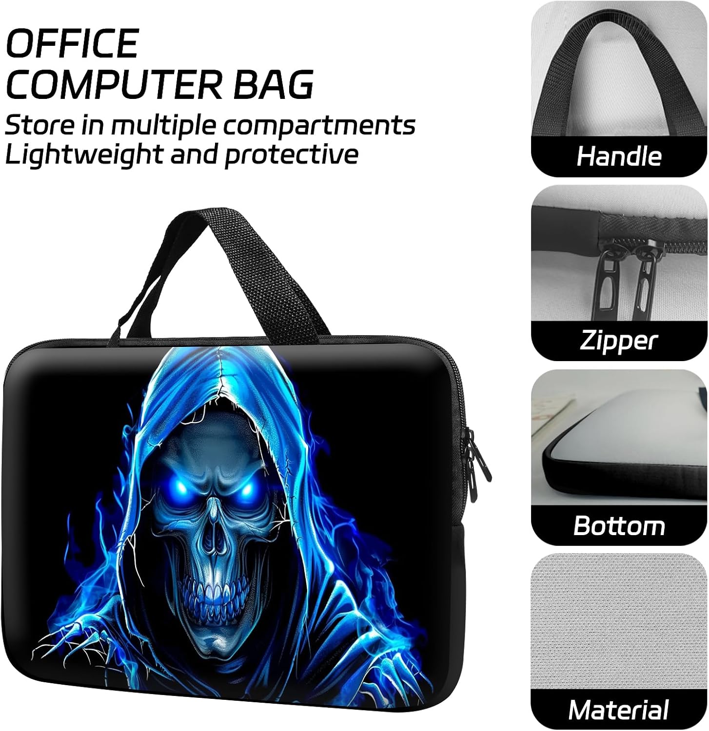 14 15 15.4 15.6 inch Laptop Handle Bag Computer Bag image 5
